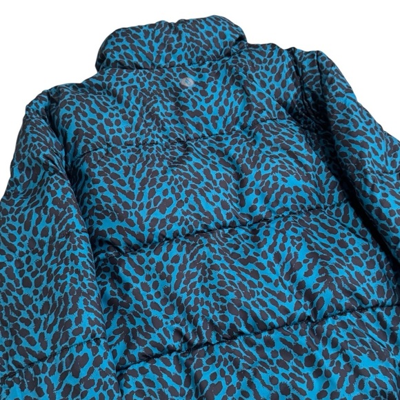 Skechers x Diane Von Furstenburg Go Shield Animal Print Athletic Puffer Size L - Picture 8 of 12